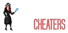 she chases cheaters logo